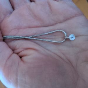 **FREE ADD ON**Silver coloured necklace with pendant